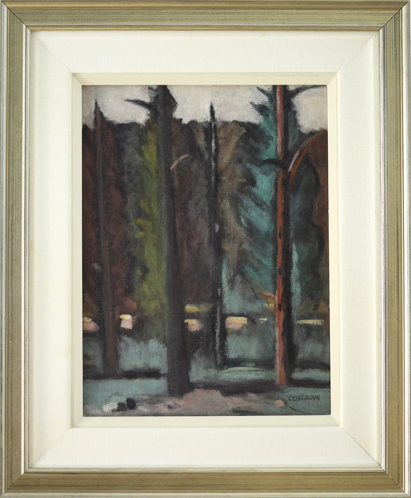 Stanley Cosgrove, Four Trees, c 1975