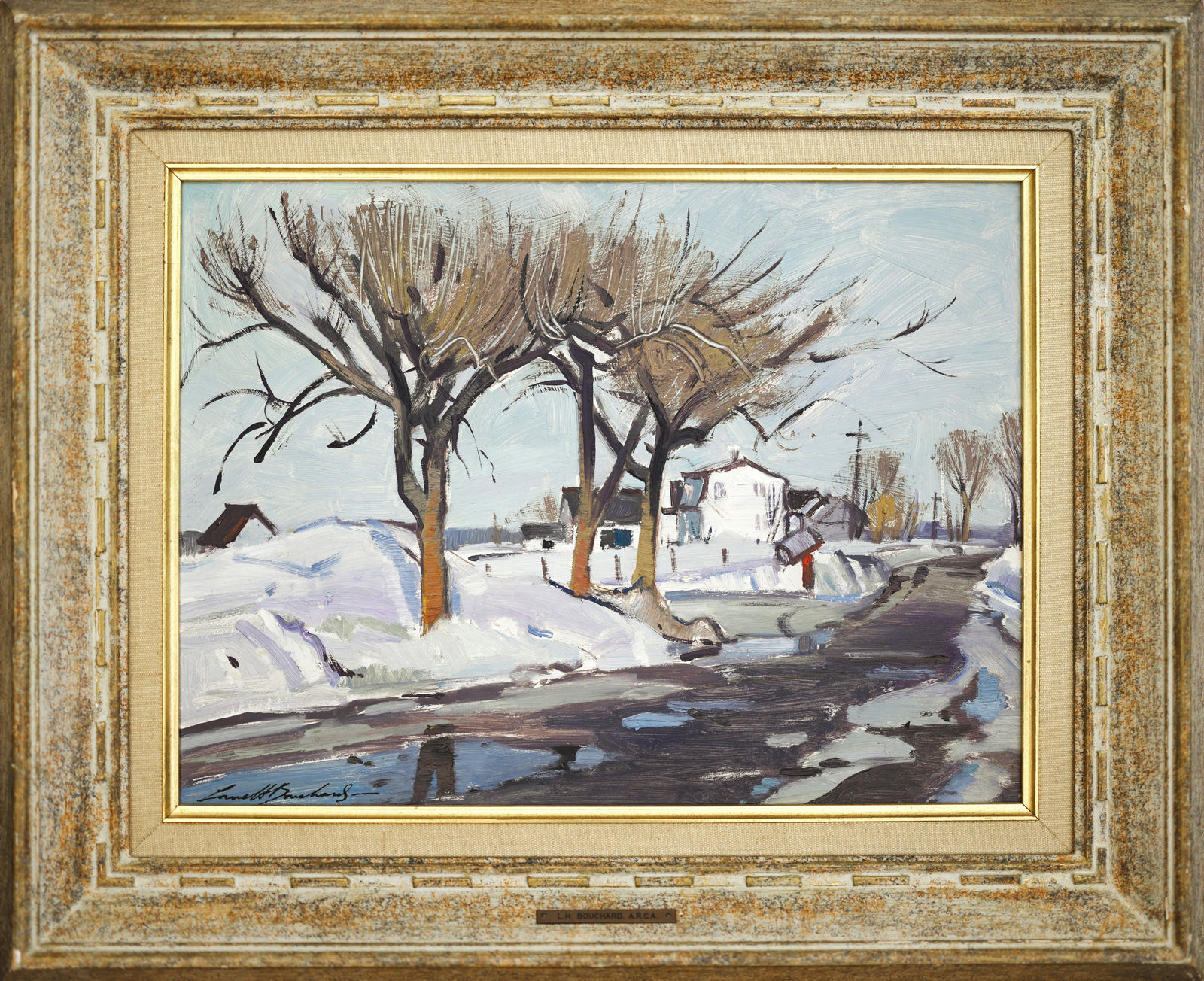 Lorne Bouchard, Spring Road, Rang Saint Etienne, QB, 1962