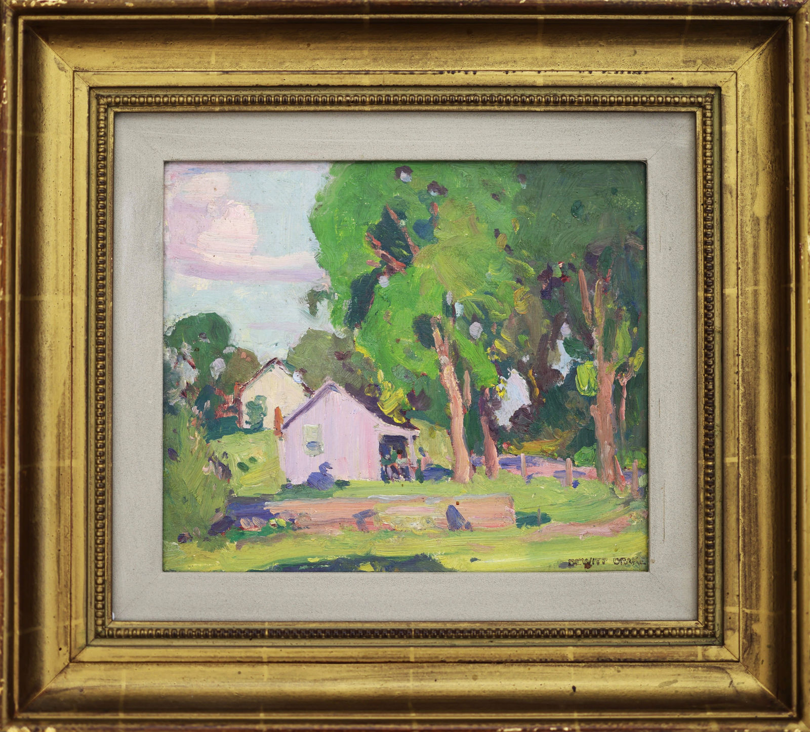 Dewitt Drake, Road Side Fruit Stand, c 1930