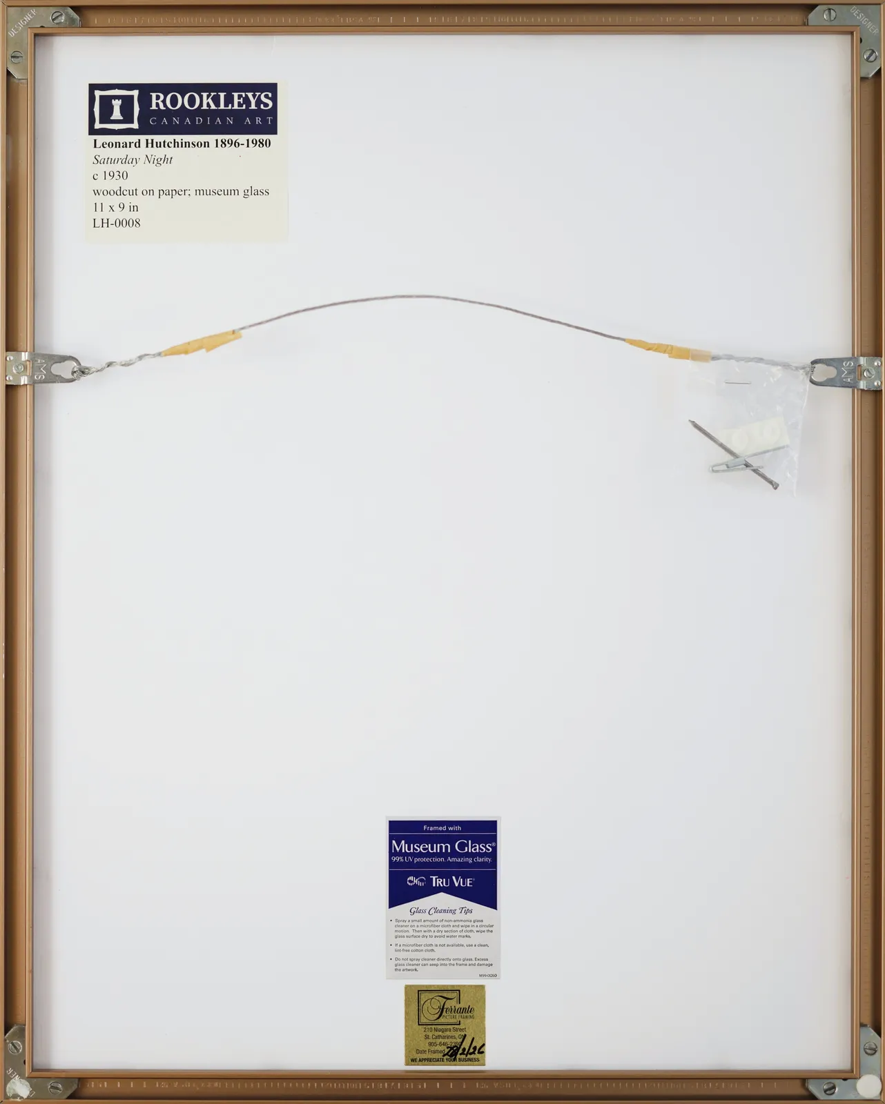 Leonard Hutchinson, Saturday Night, c 1930