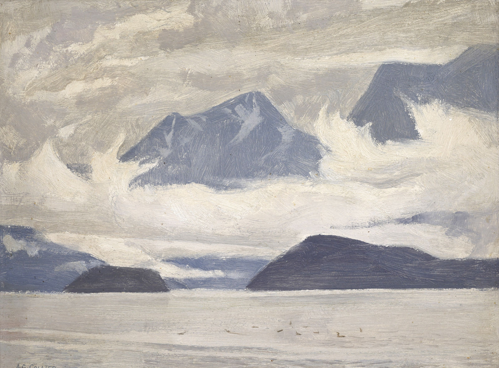 Alan Collier, North West Mist, 1960