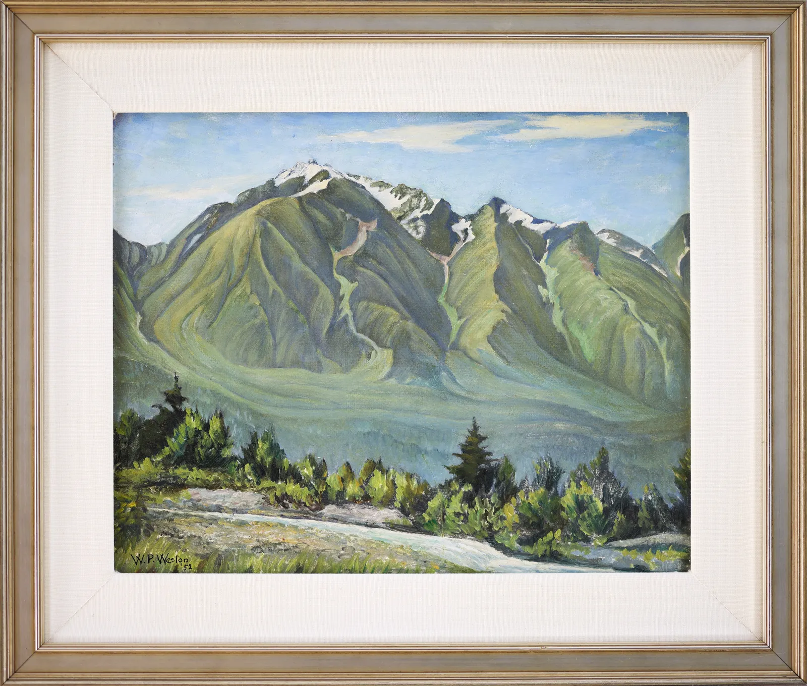 William Percy Weston, Hills of New Denver, B.C, 1952