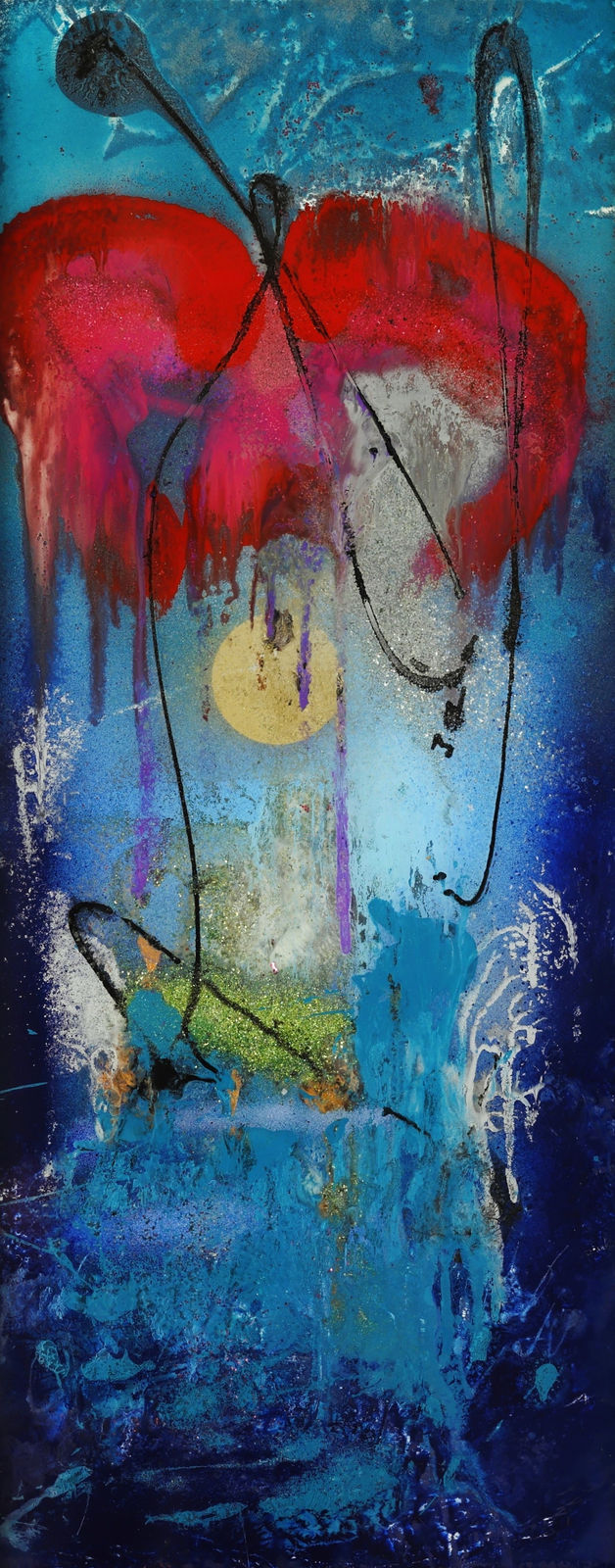 David Drum, Two Hearts in the Time of Covid, 2021