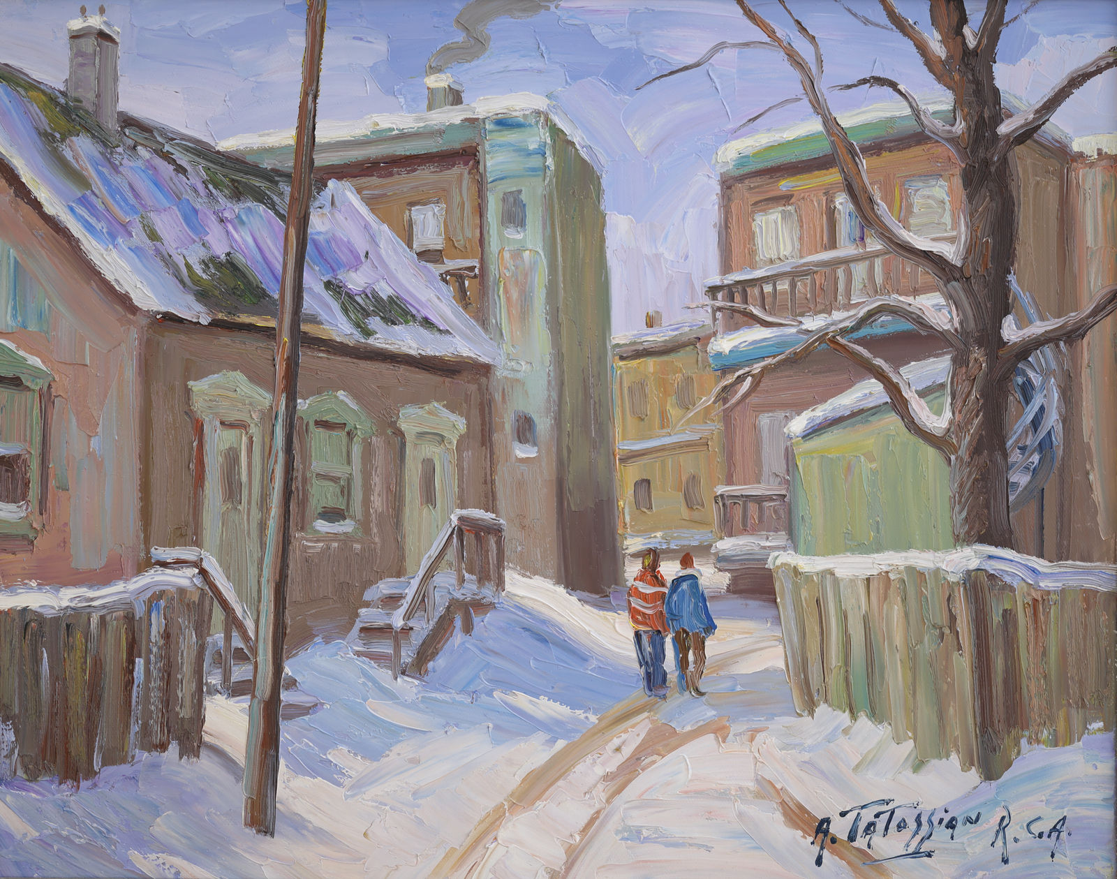 Armand Tatossian, Saint-Henri, Montreal, c 1980