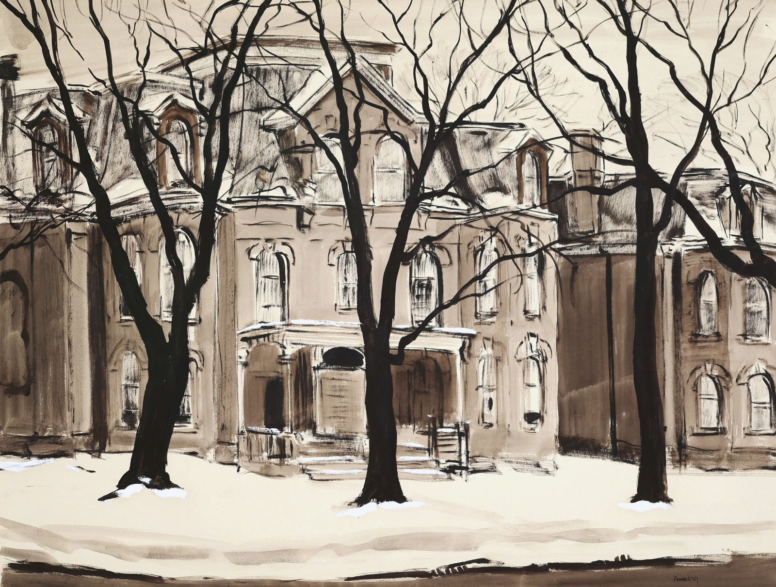 Albert Franck, Toronto Mansions, 1951