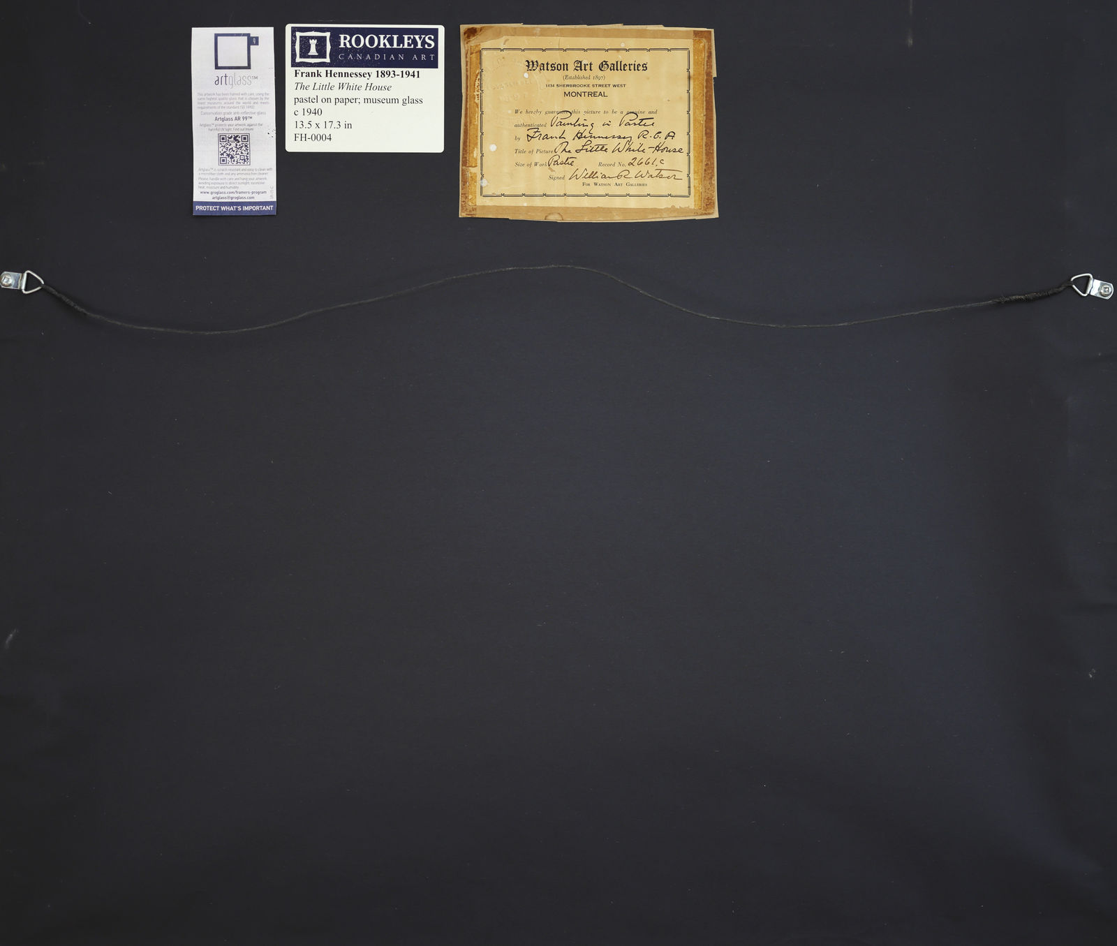 Frank Hennessey, The Little White House, c 1940