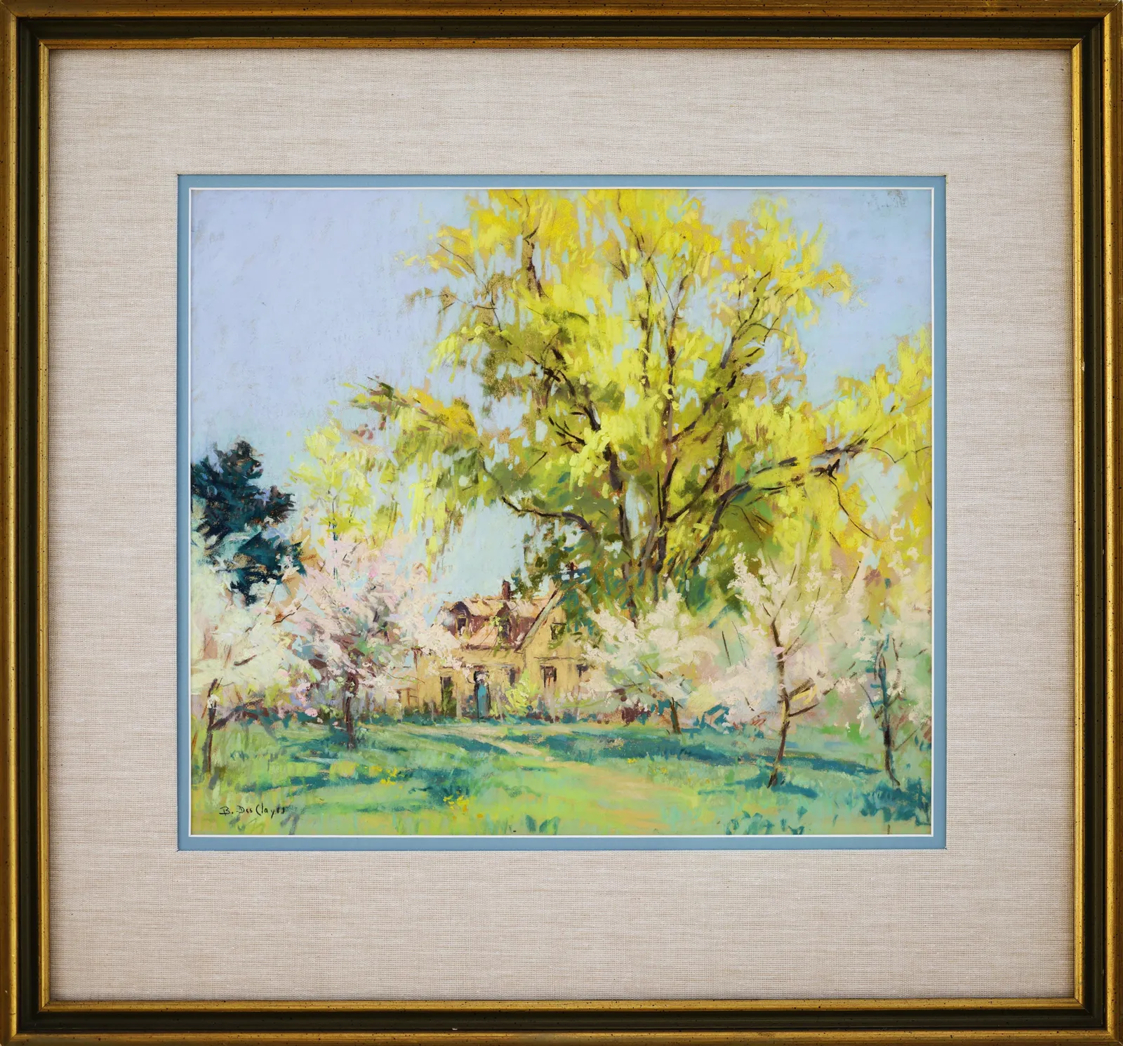 Berthe Des Clayes, Blossom Time, Eastern Townships, c 1935