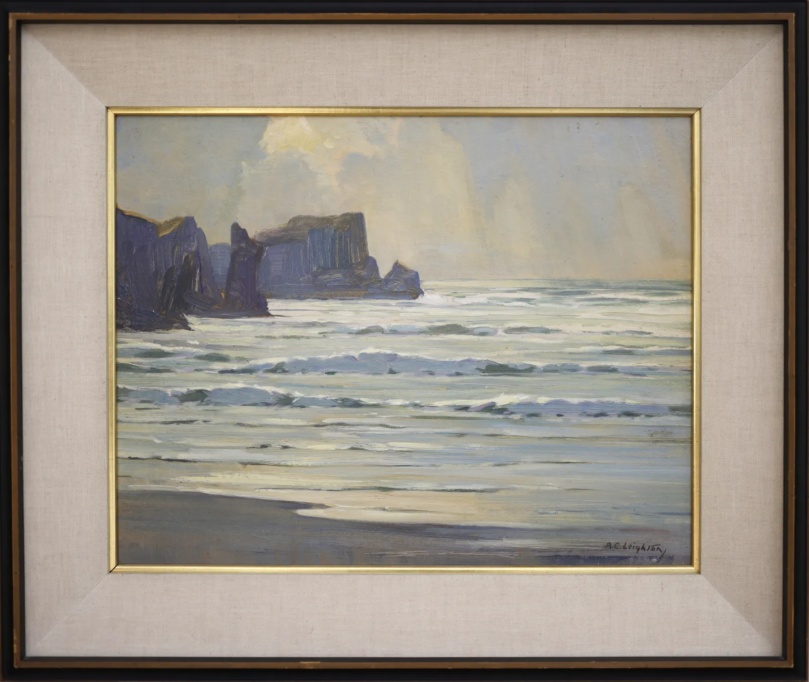 A.C. Leighton, Oregon Coast, 1948