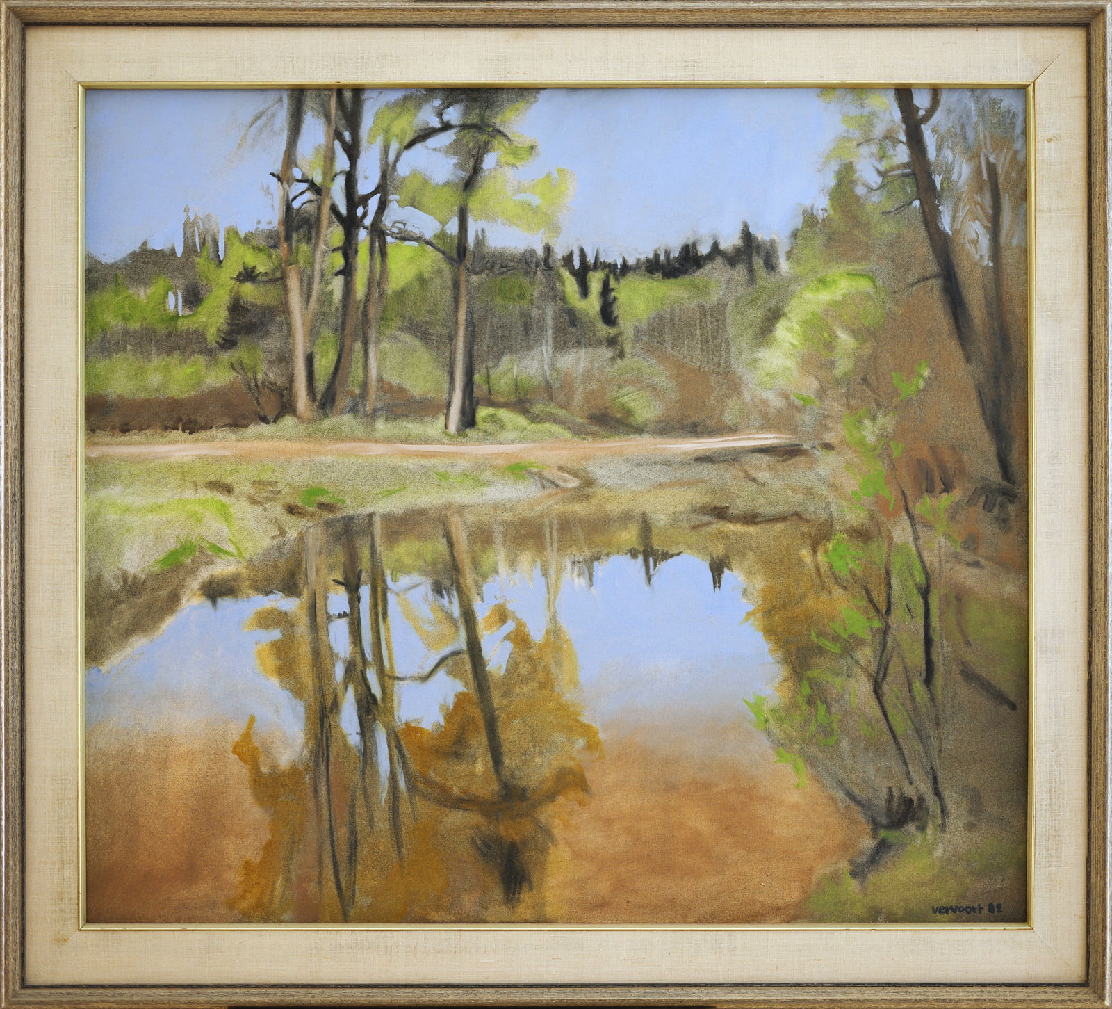 Frank Vervoort, Reflections in a Pond, 1982