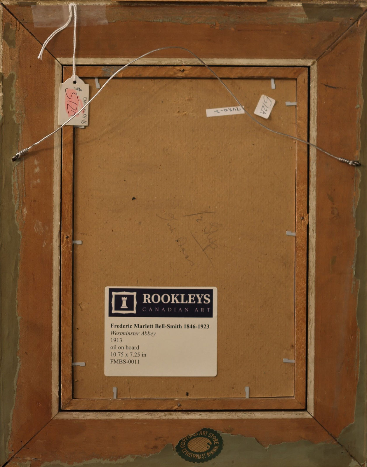 Frederic Marlett Bell-Smith, Westminster Abbey, 1913