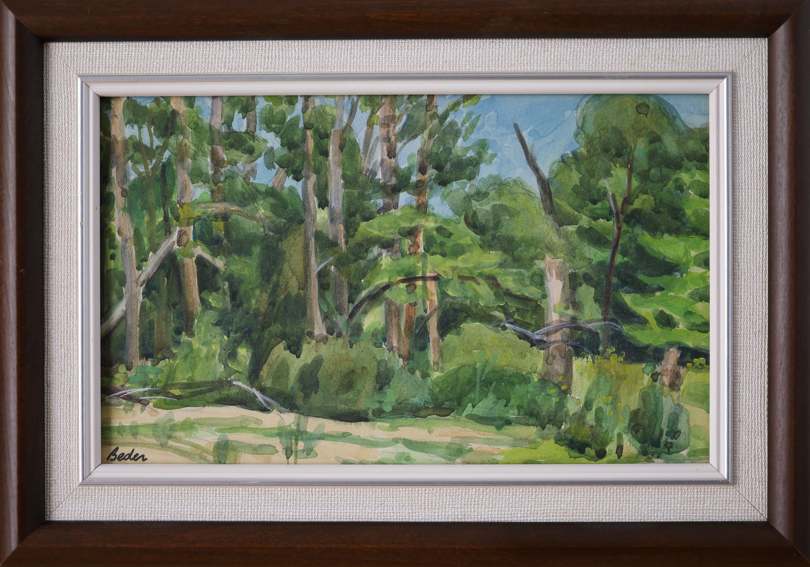 Jack Beder, Stand of Woods, Cote St. Luc, 1983