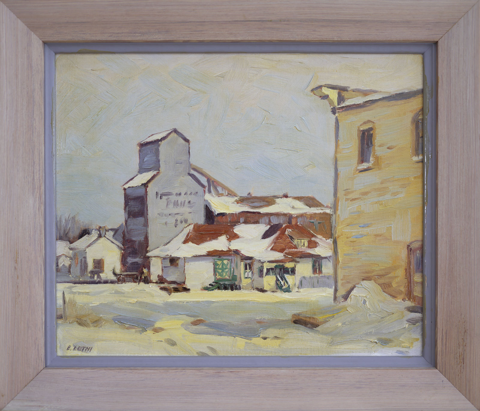 Ernest Luthi, Station in Winter