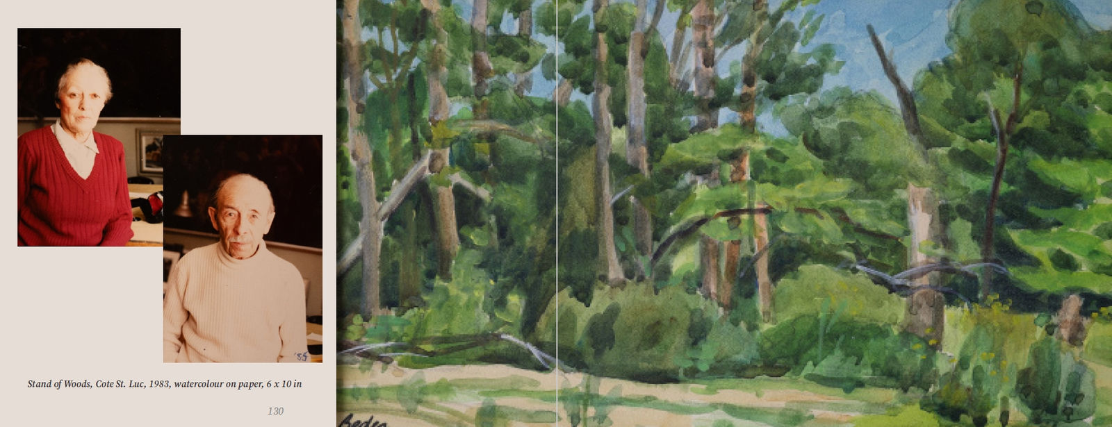 Jack Beder, Stand of Woods, Cote St. Luc, 1983