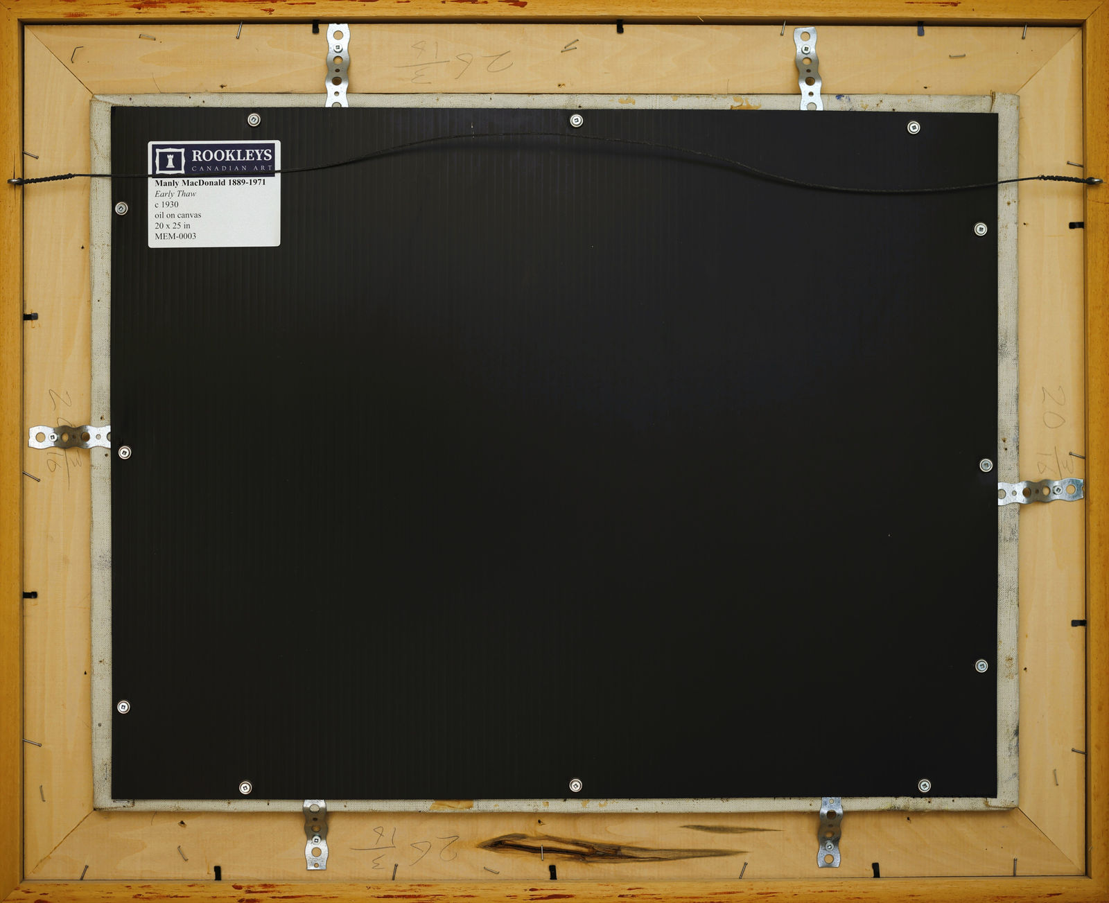 Manly MacDonald, Early Thaw, c 1930