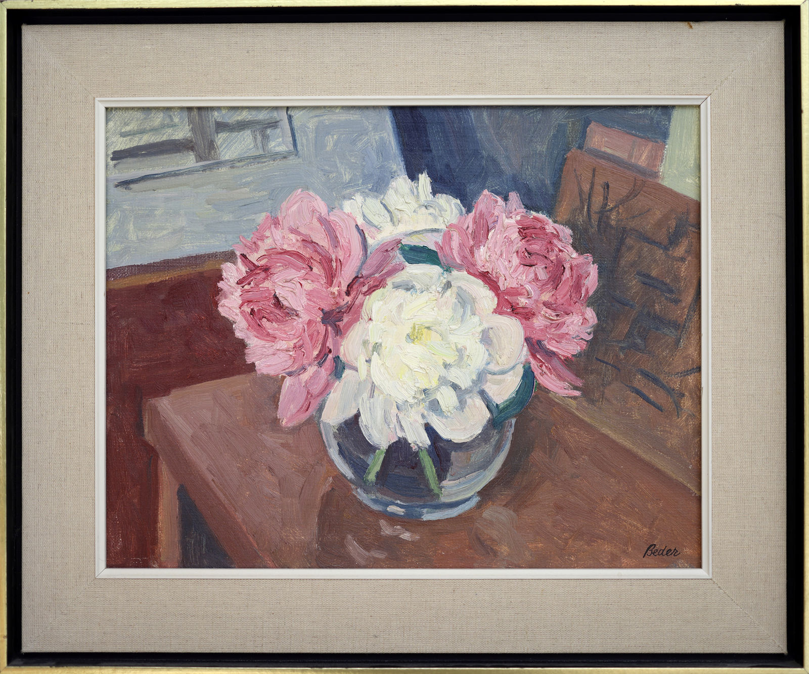 Jack Beder, Peonies, 1978