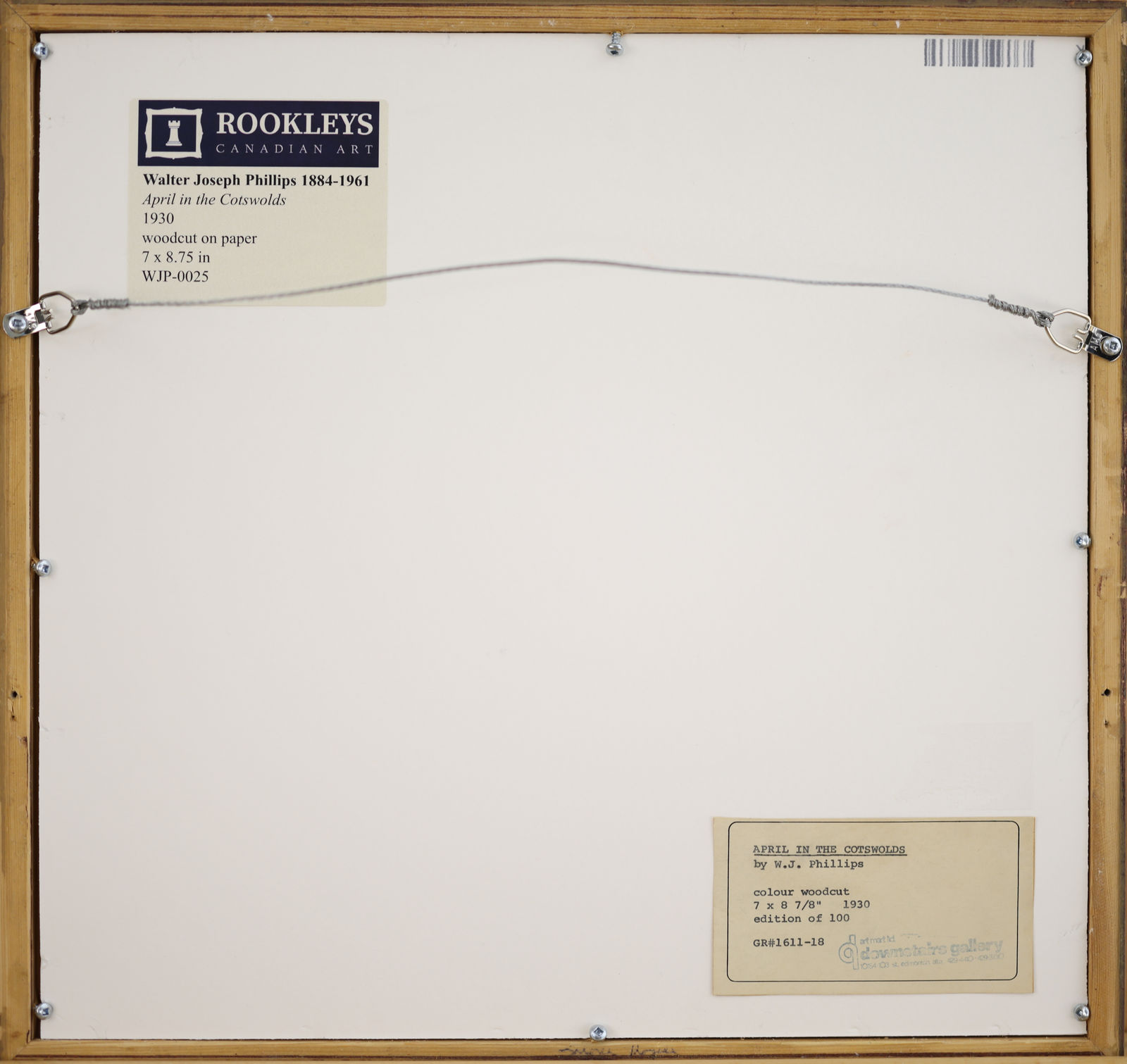 Walter Joseph Phillips, April in the Cotswolds, 1930