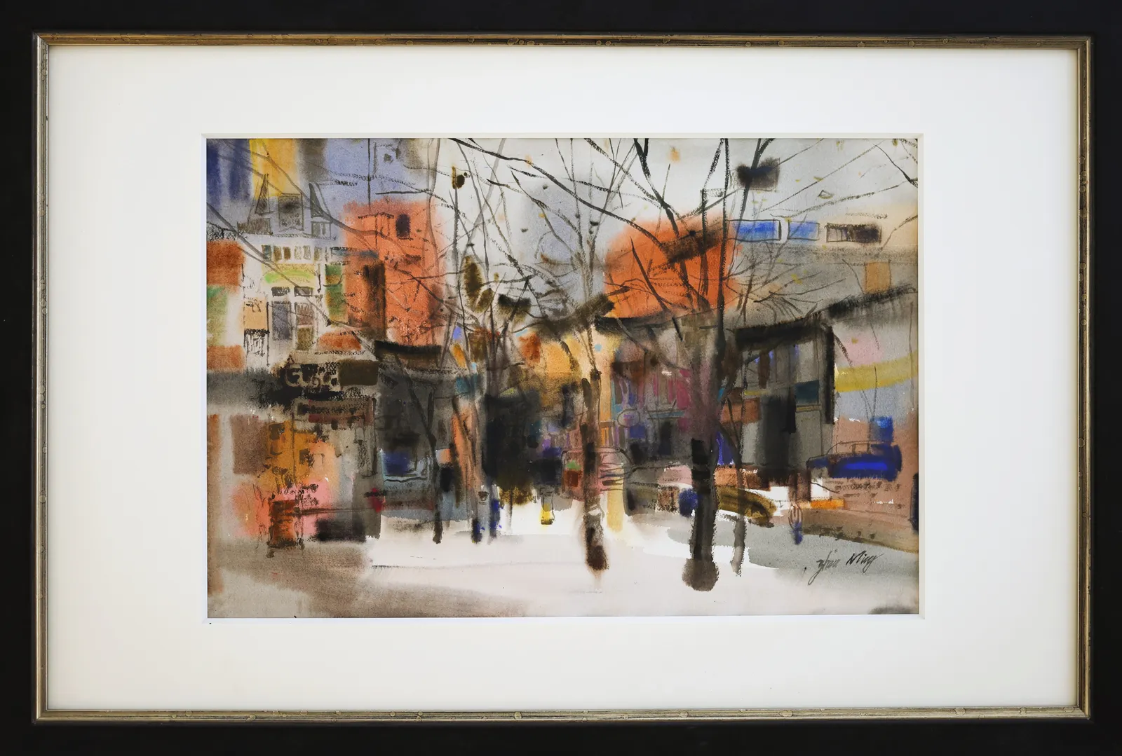 Ming Zhou, Bare Trees, Toronto, 2005