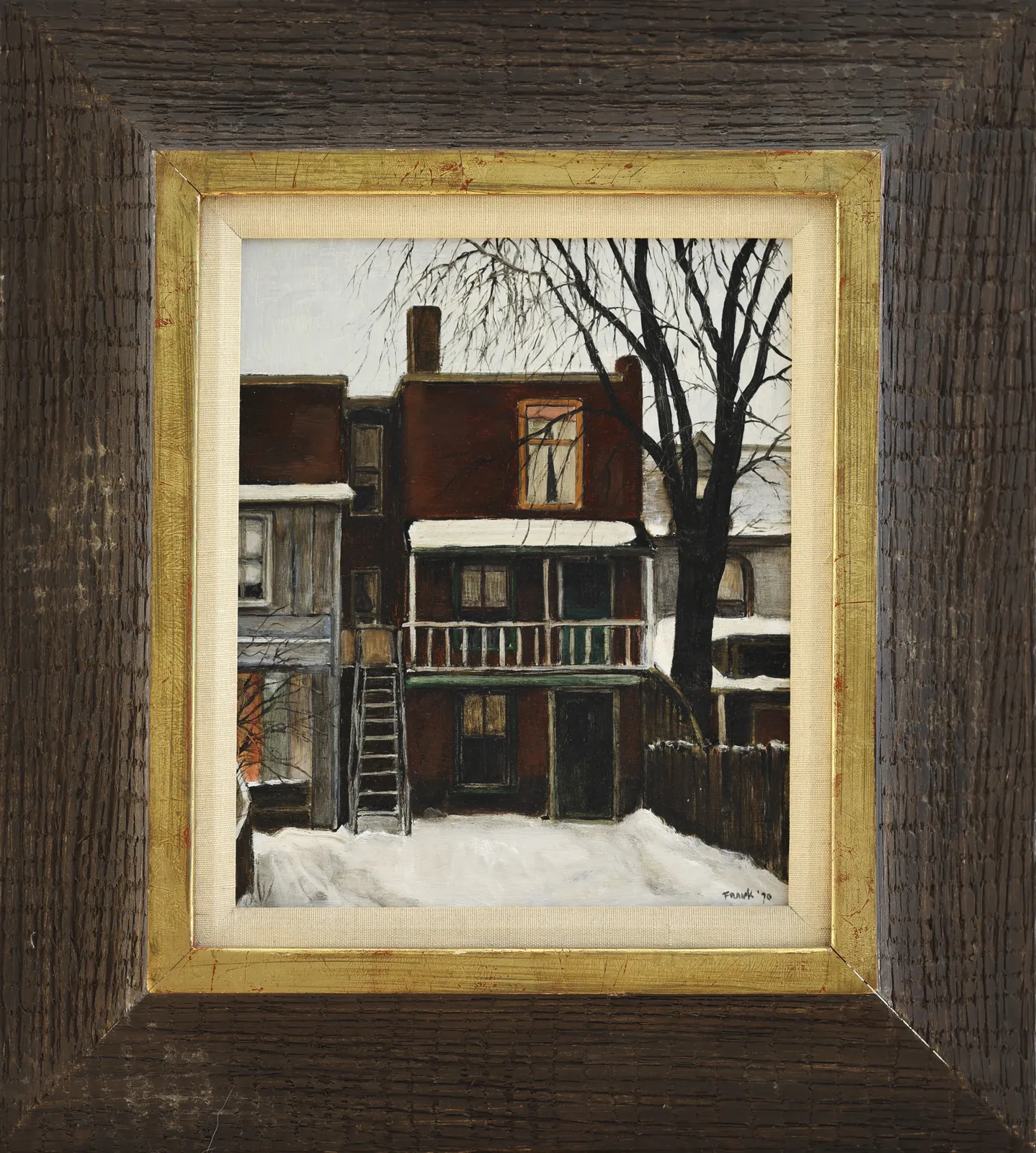 Albert Franck, Back of Sherbourne St., 1970