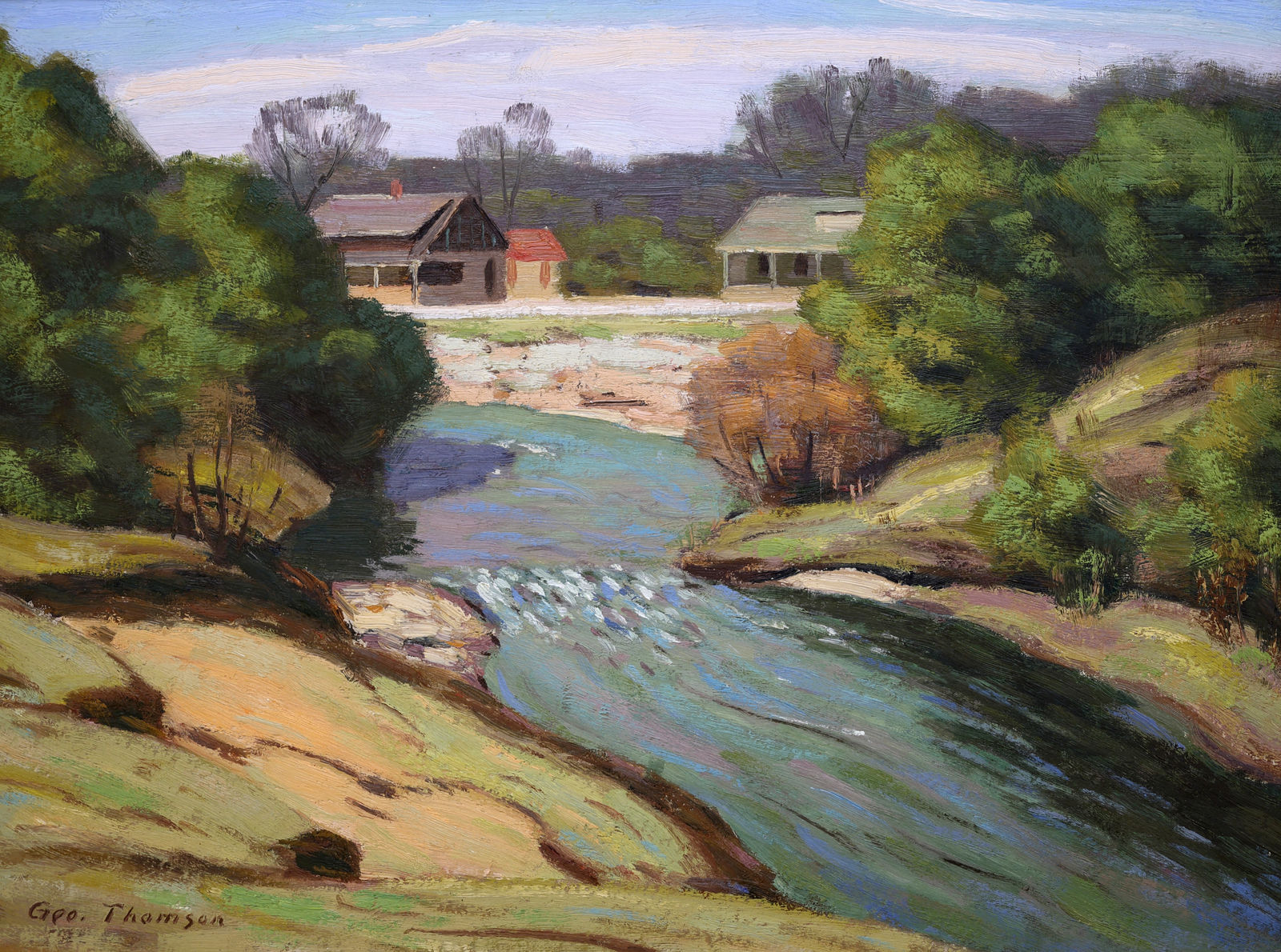 George Thomson, Creek at Leith