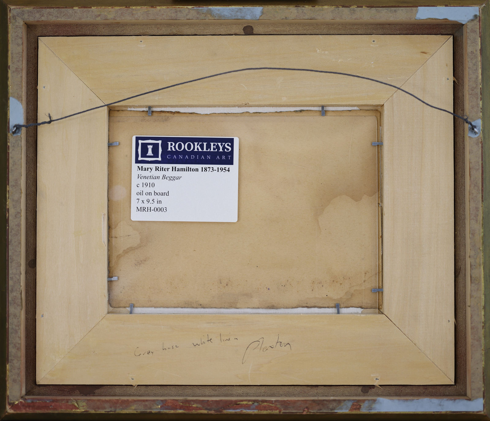 Mary Riter Hamilton, Venetian Beggar, c 1910