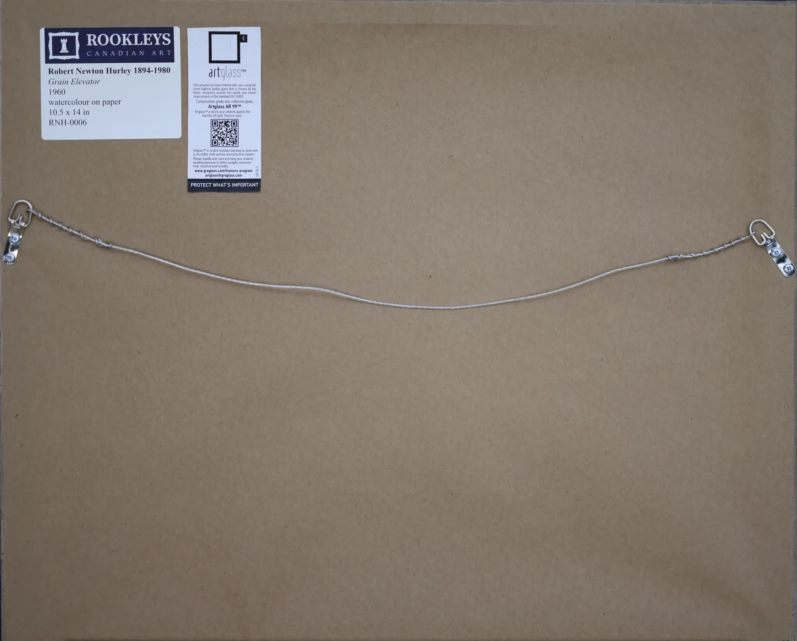 Robert Newton Hurley, Grain Elevator, 1960