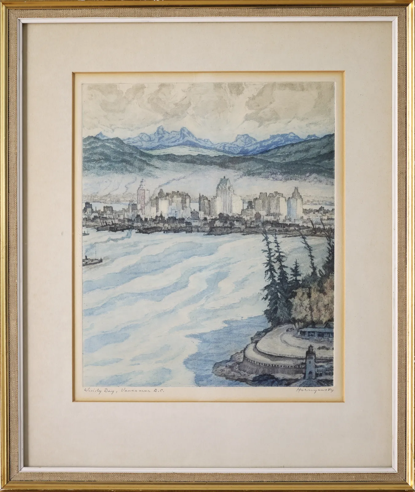 Nicholas Hornyansky, Windy Day, Vancouver, BC