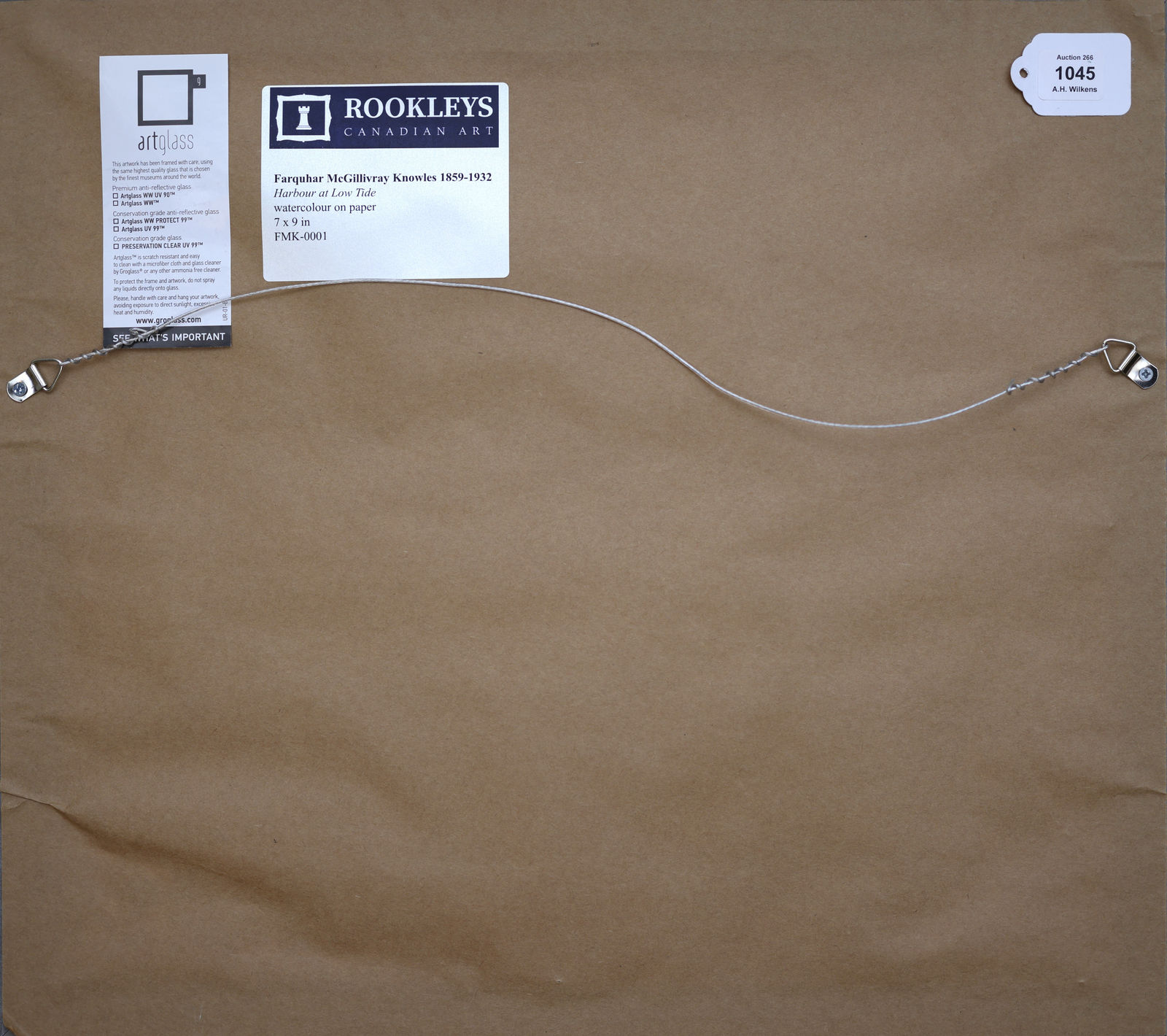 Farquhar McGillivray Knowles, Harbour at Low Tide