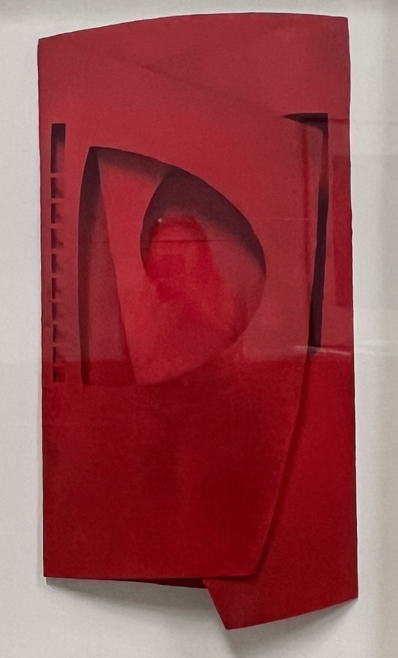 Manfred Müller, Large Red Prelude, 2023