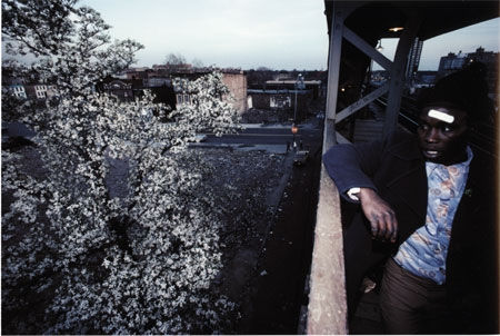 Bruce Davidson, Untitled, Subway, New York, [Band-aid on Forehead], early 1980s