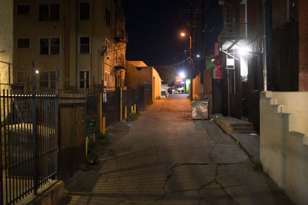 Camilo Vergara, View North Towards 3rd Street Along Alley of Westlake Ave, LA, 2013