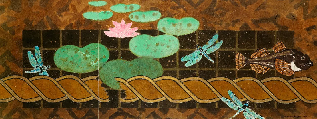 William Littlejohn RSA, Lilypond, 1995