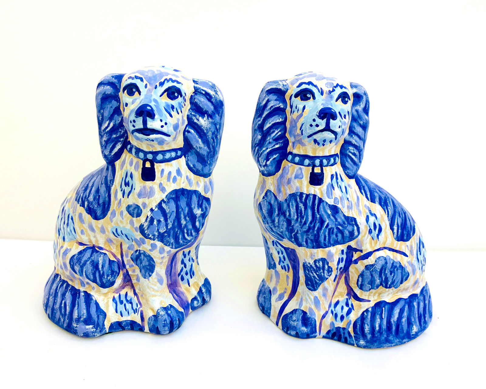 Tallulah Batley, Pink Parlour mantle dogs, 2025