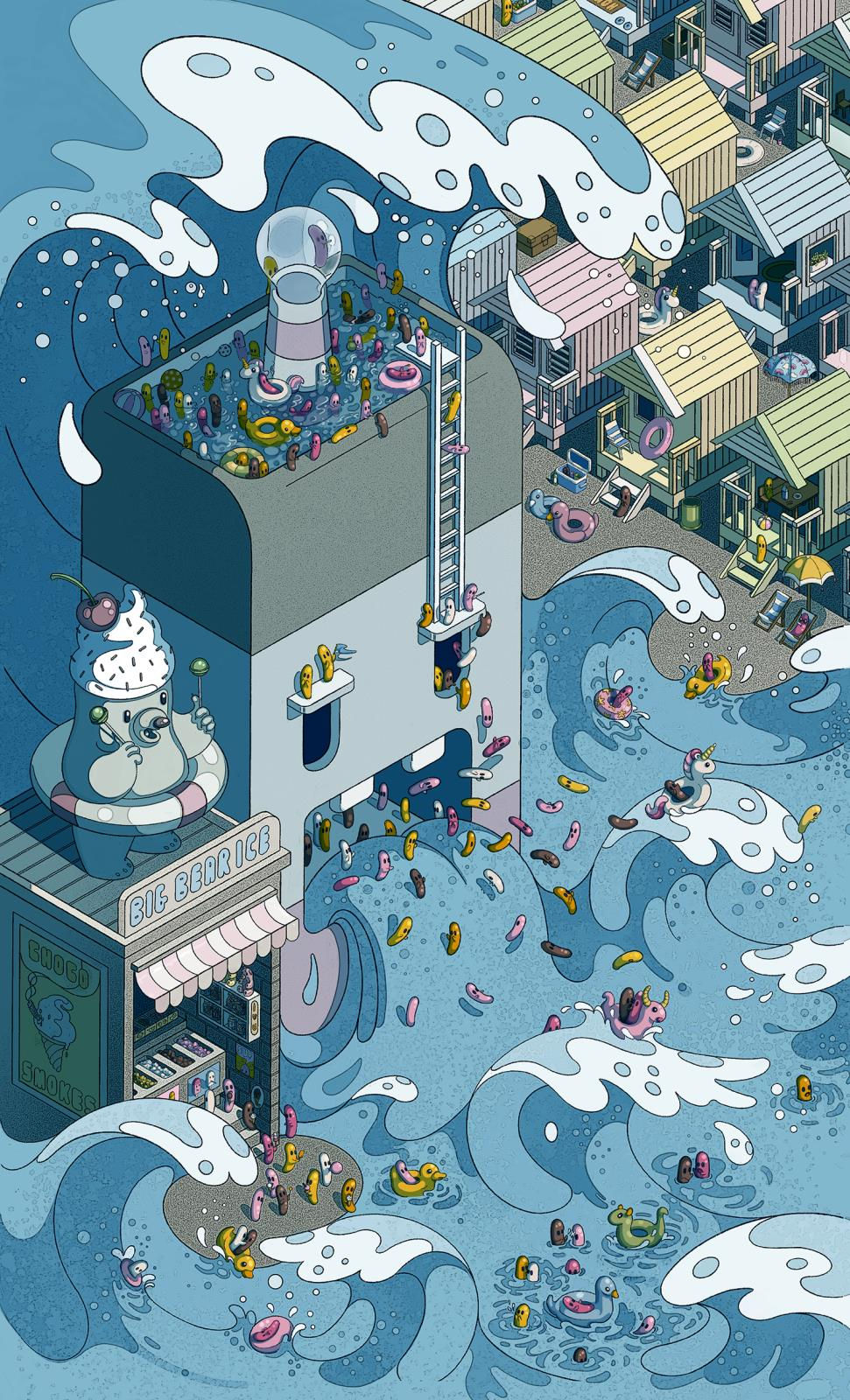 Kara Simpson, Tides, 2024