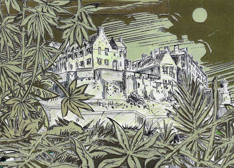 David Mach HRSA, Full Moon I