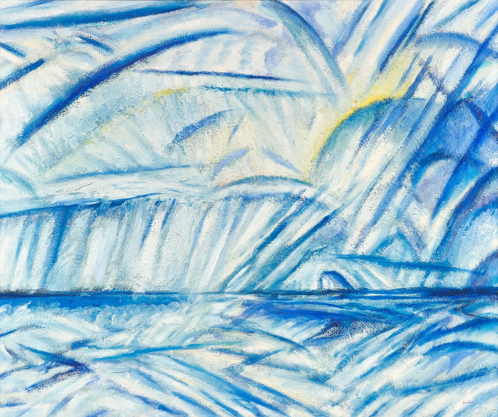 John Houston RSA, Summer Sea, 1989-90