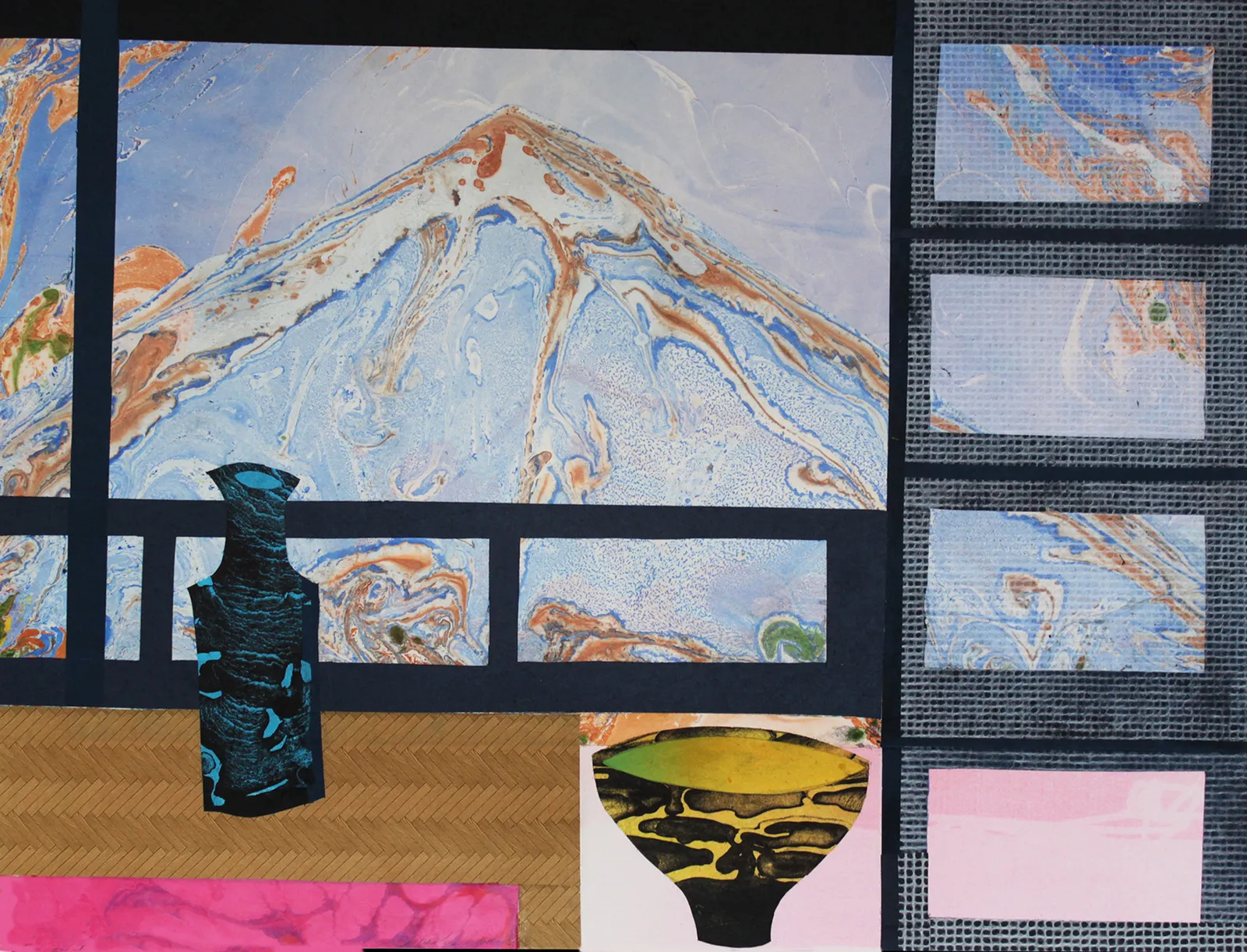 Elspeth Lamb RSA, Fujisan and Green Tea