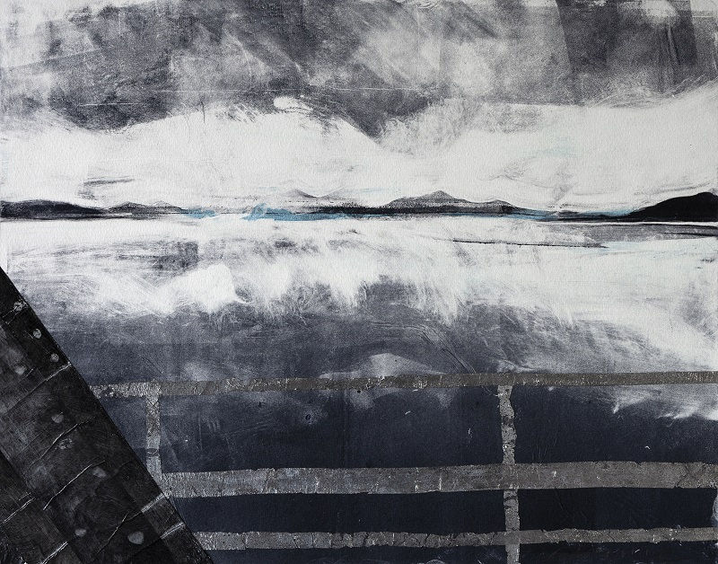 Kate Downie RSA, Spanning the Beautiful River Shore to Shore I