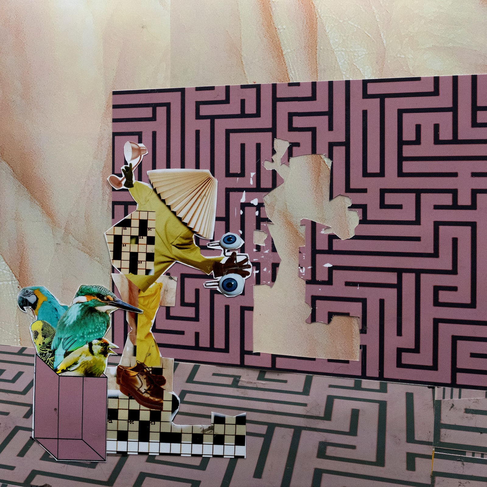 Ronald Forbes RSA, A Blind Man’s Dreams, Figure Study, Maze, 2022