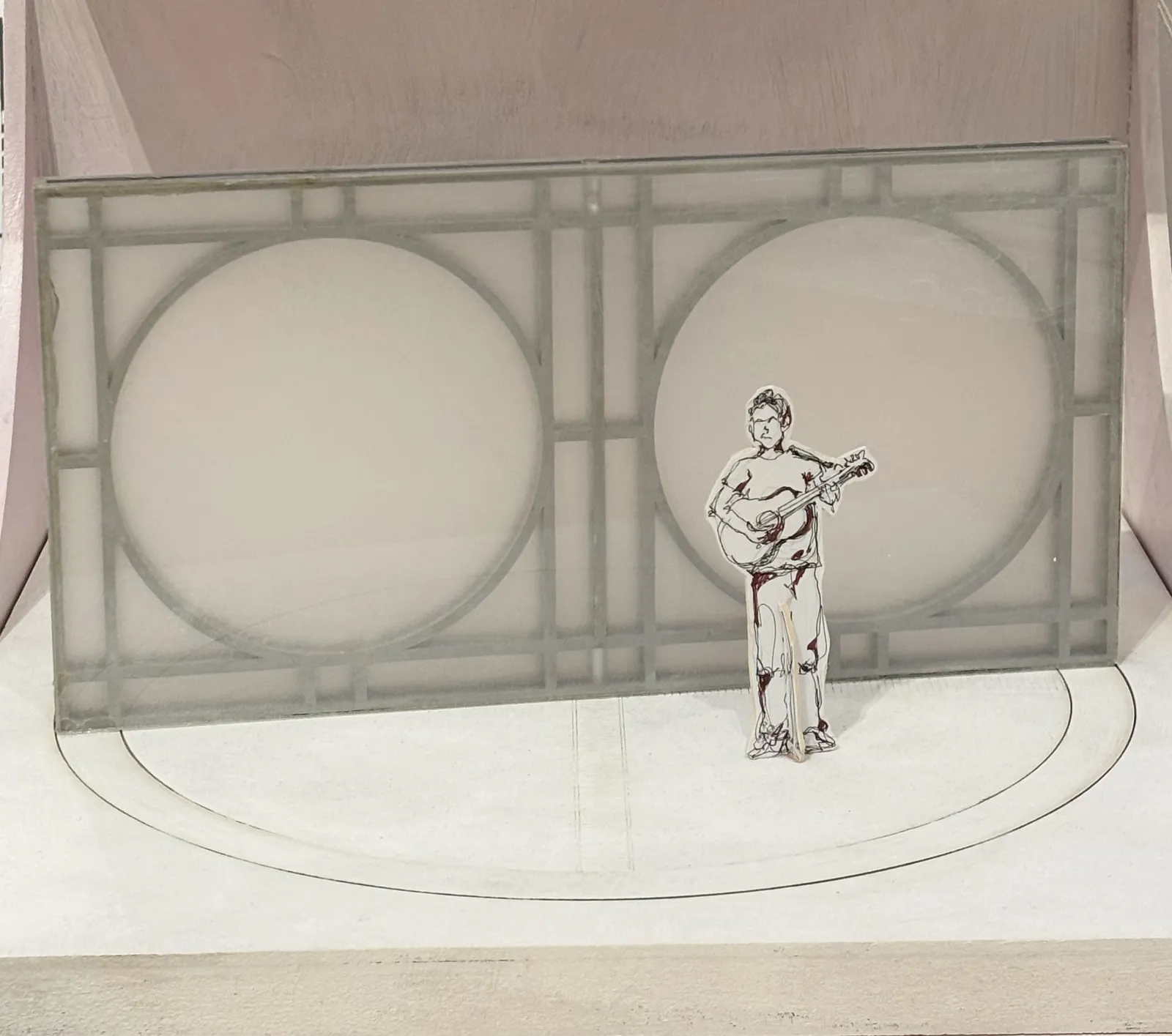 Siobhan Ironside, Jam Spaces Rotating Wall Model, 2025