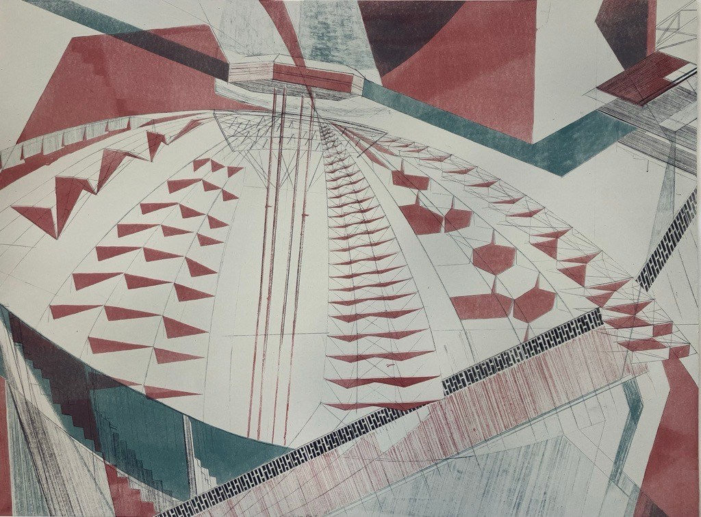 Bronwen Sleigh RSA, Exhibition Way II, 2013