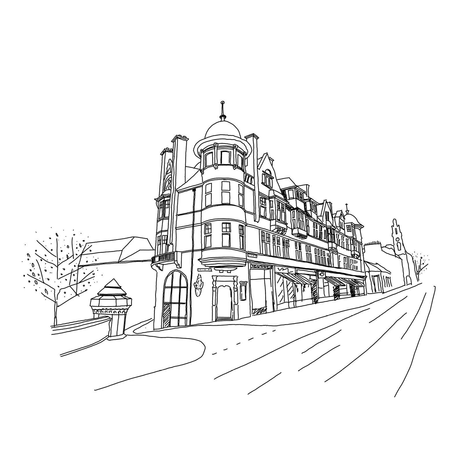 Alexandra Adams and Euan Campbell, Great Western Road, 2020