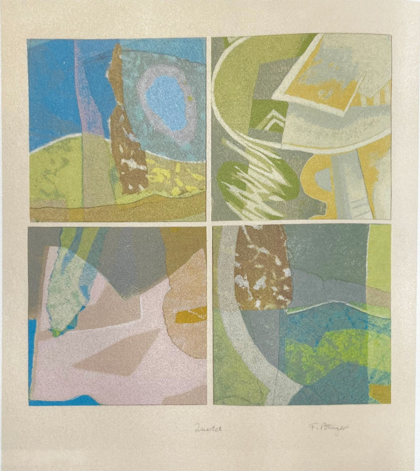 Frank Pottinger RSA, Quartet