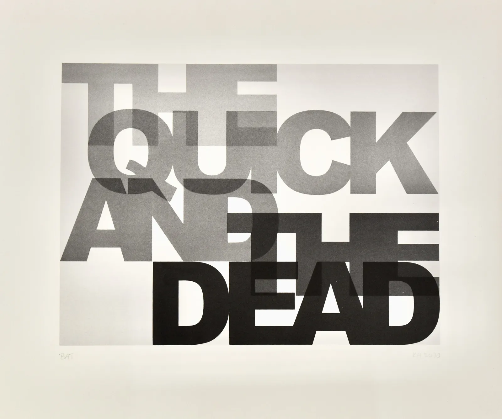 Kenny Hunter RSA, The Quick and the Dead