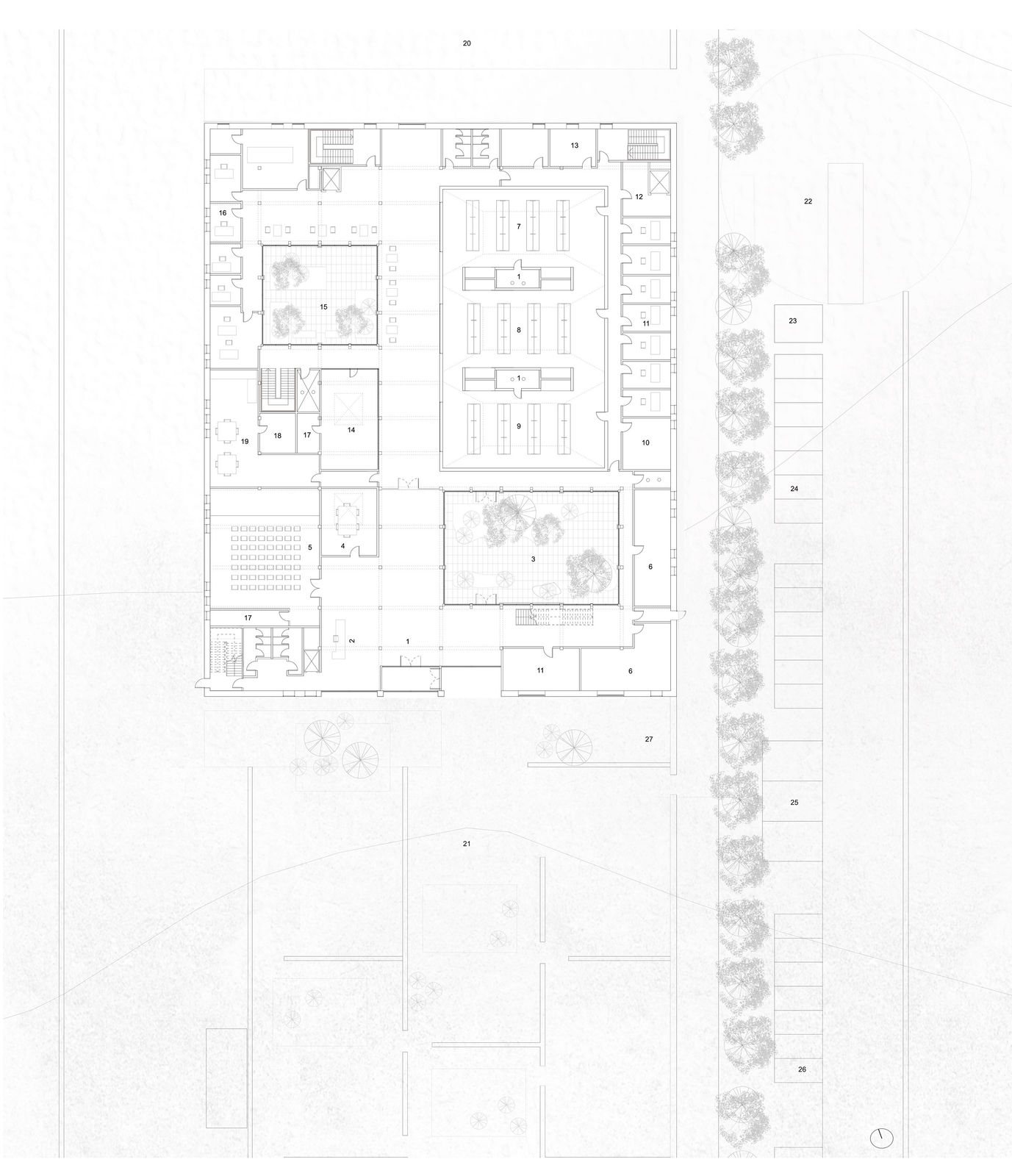 Sandra Adamczyk, Ground Floor Plan, 2023