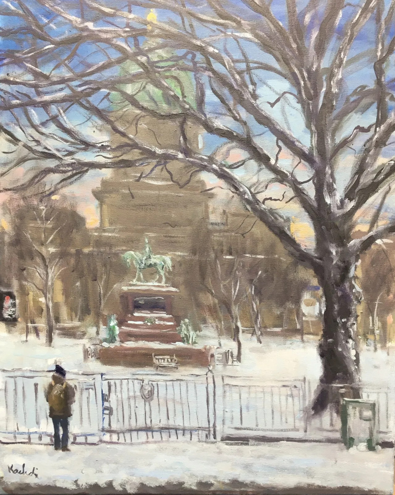 Henry Kondracki RSA, Wet Snow, 2019