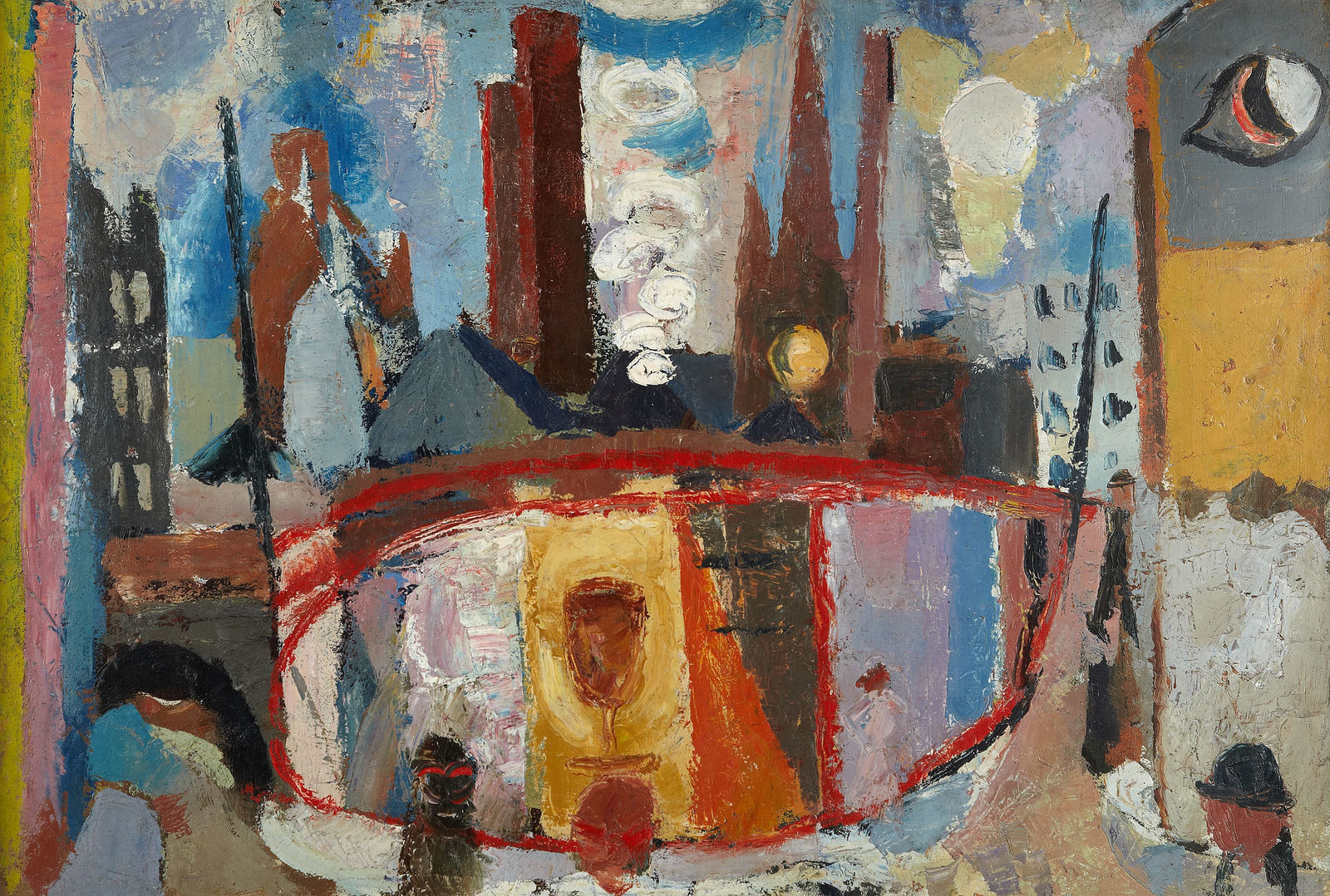 William Gillies RSA, Edinburgh Abstract, c. 1935-36