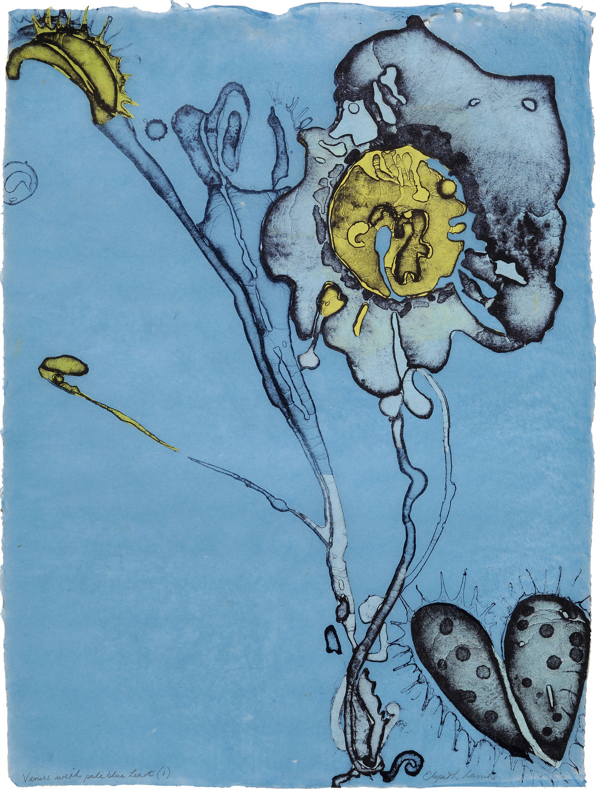 Elspeth Lamb RSA, Venus with Pale Blue Heart