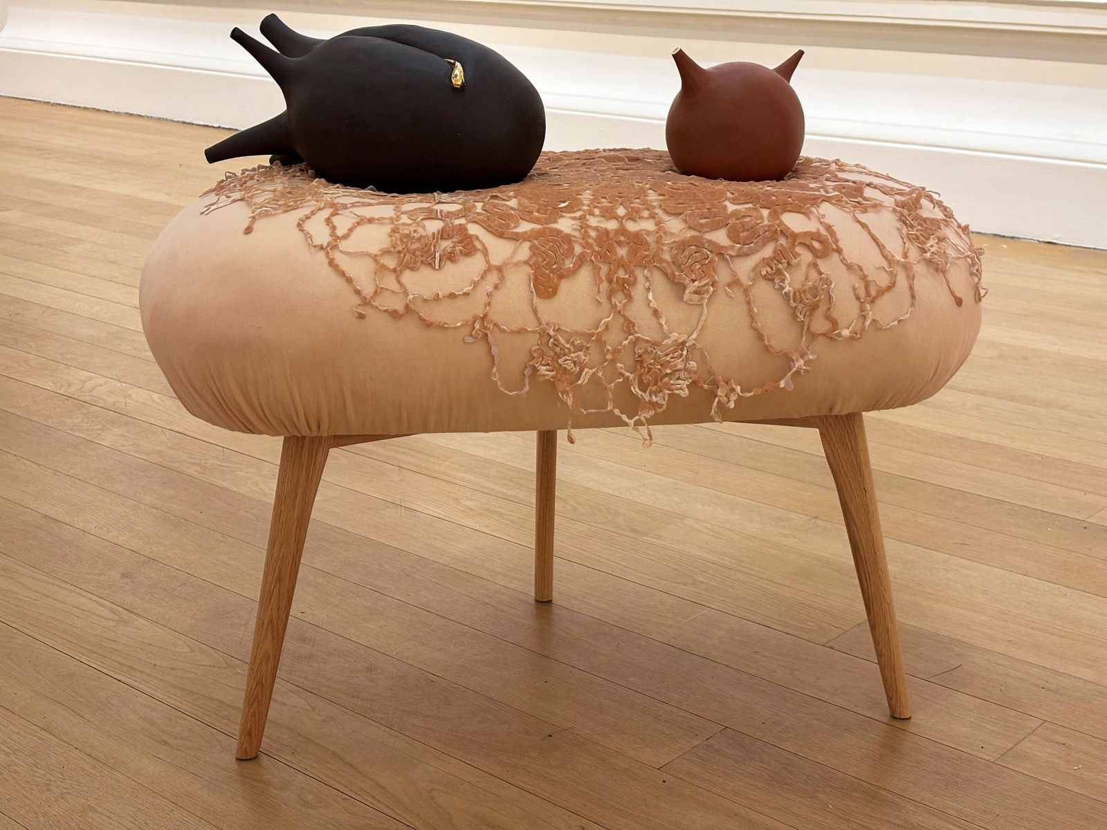 Rowan Roscher, Bed (plinth) 1, 2025