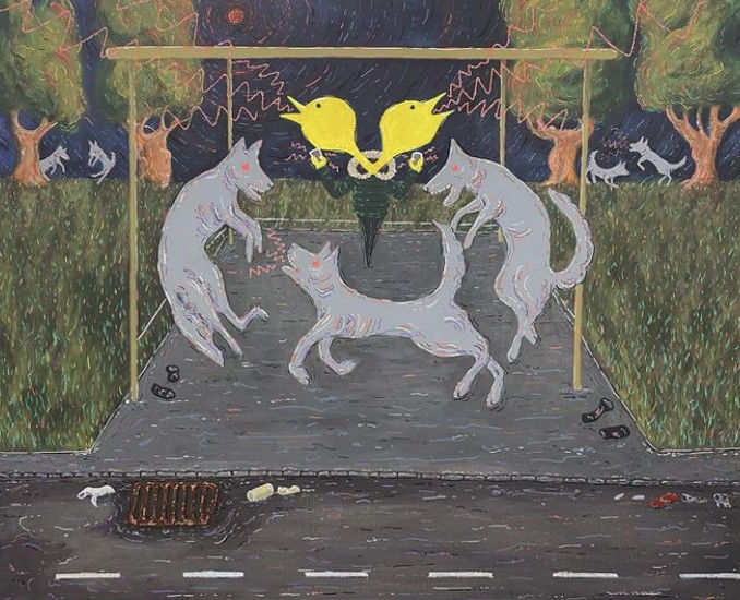 Berti McColl, Jakies at the Bus Stop, 2023