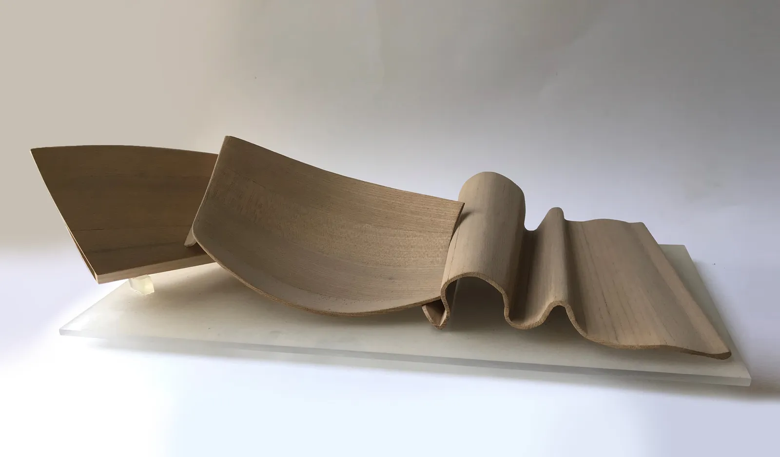 Frank Pottinger RSA, Untitled (Rippling Wood I)